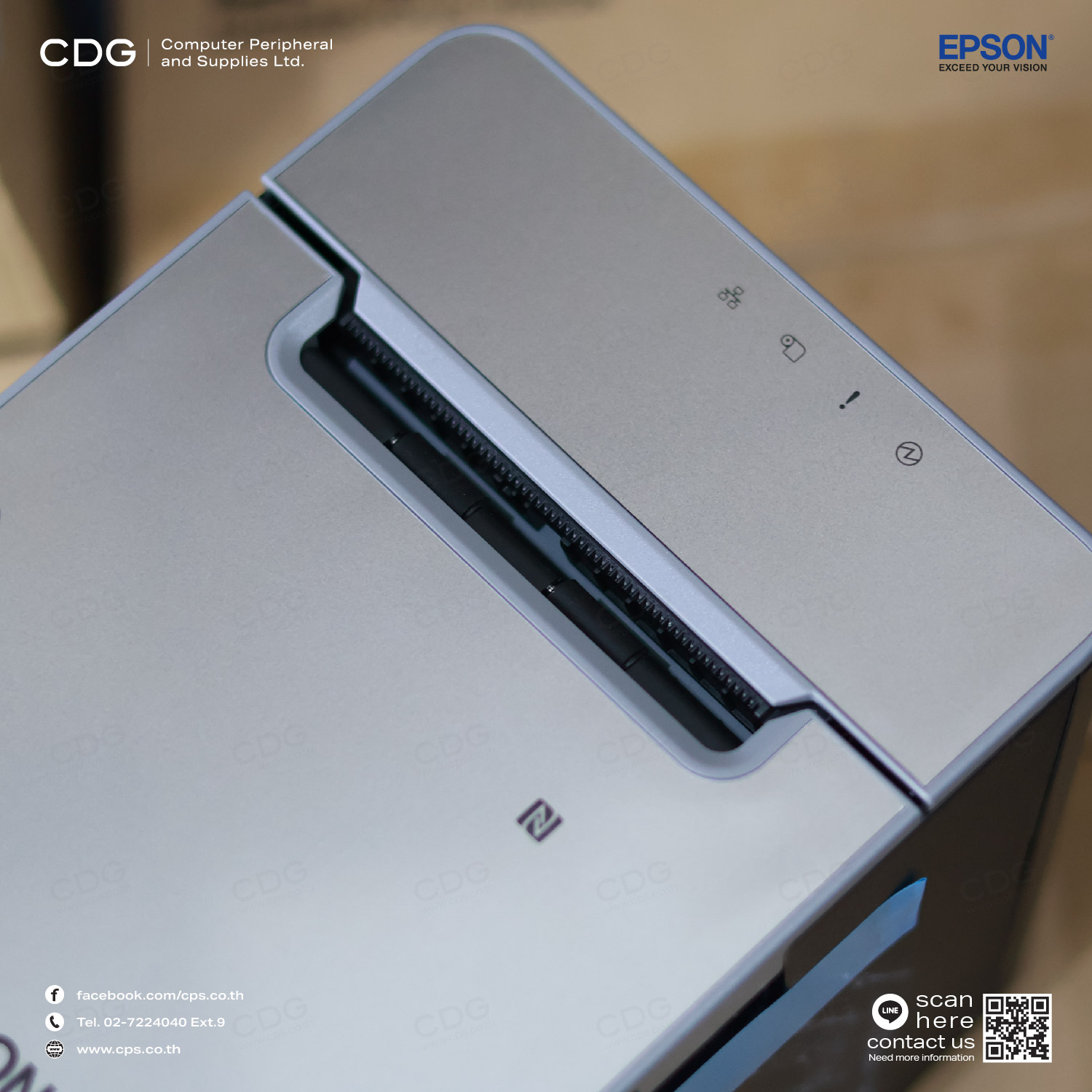 Epson TM-L100 Receipt Thermal Printer