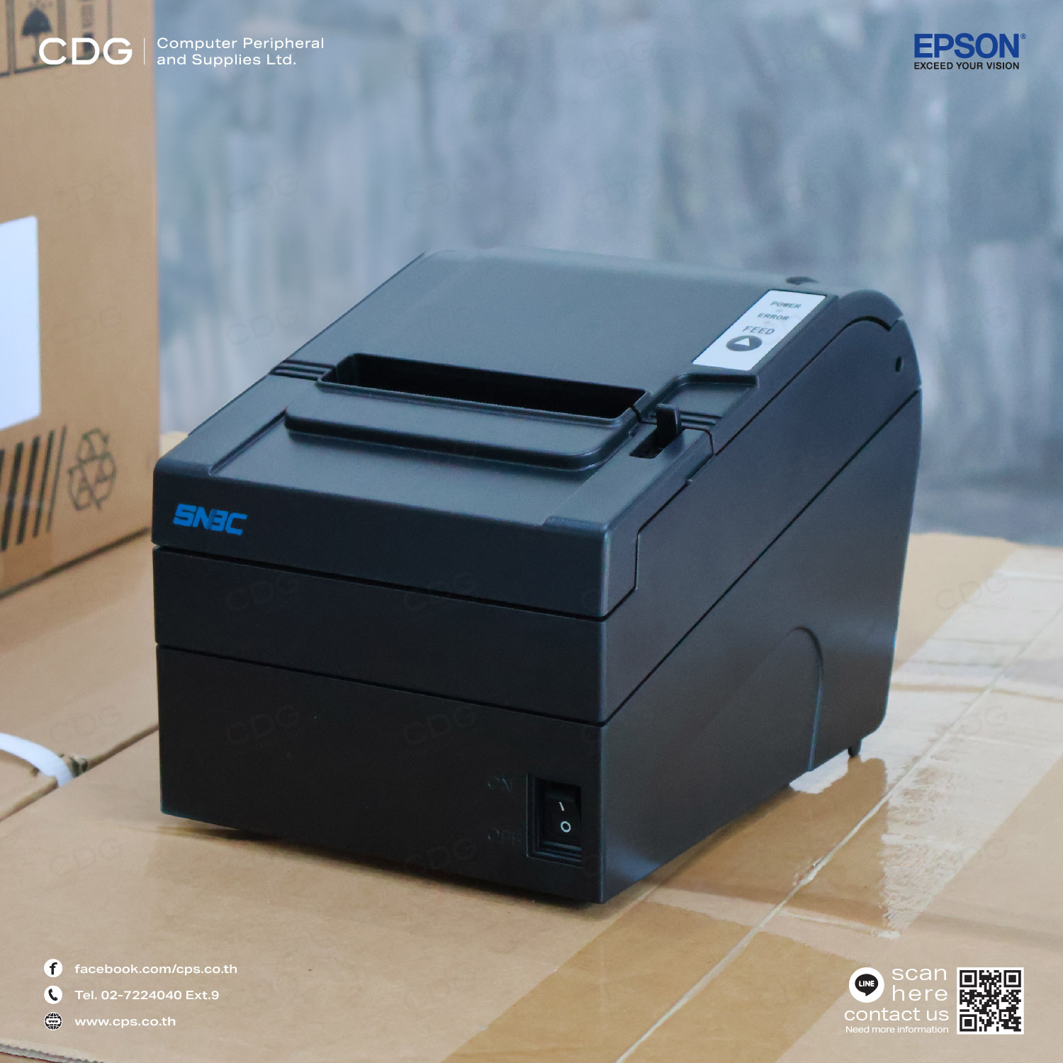 Thermal Receipt Printer SNBC Model U80II