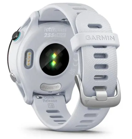 garmin forerunner 255s white