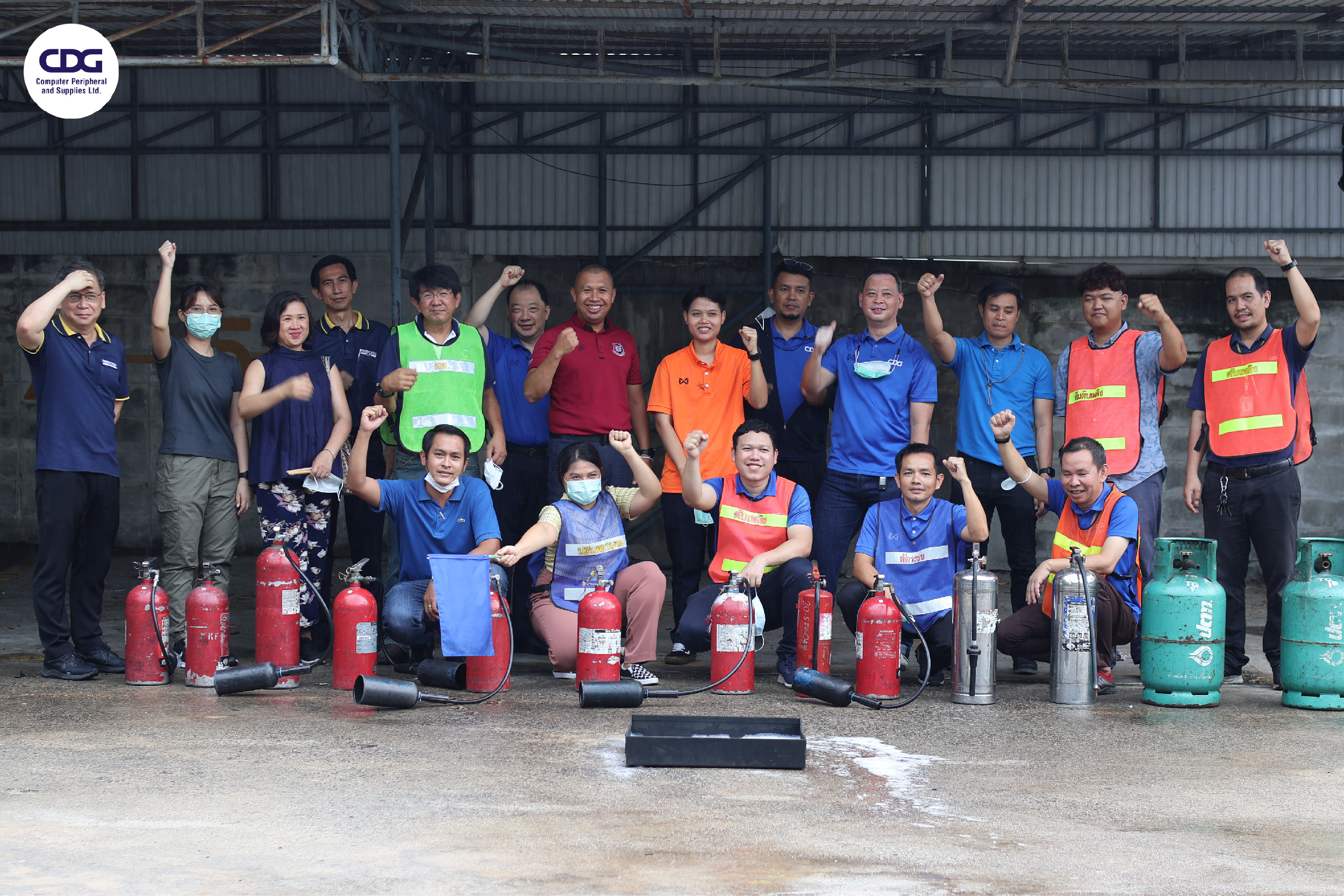 อบรมการฝึกซ้อมดับเพลิง และอพยพหนีไฟ ประจำปี 2023 อบรมการฝึกซ้อมดับเพลิง และอพยพหนีไฟ ประจำปี 2023
