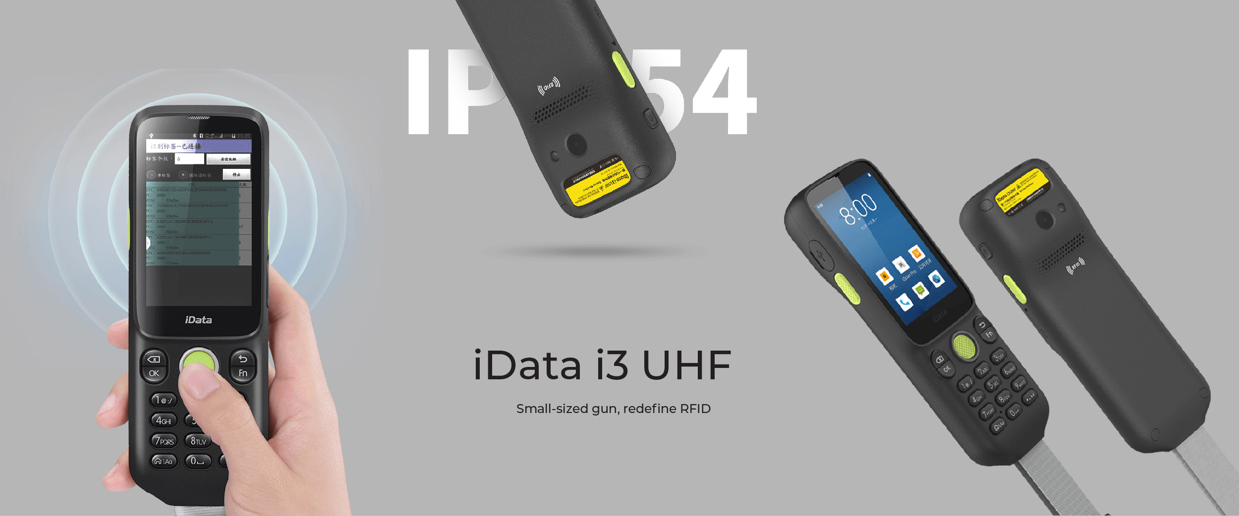 iData i3 UHF Mobile Computer Portable RFID terminal