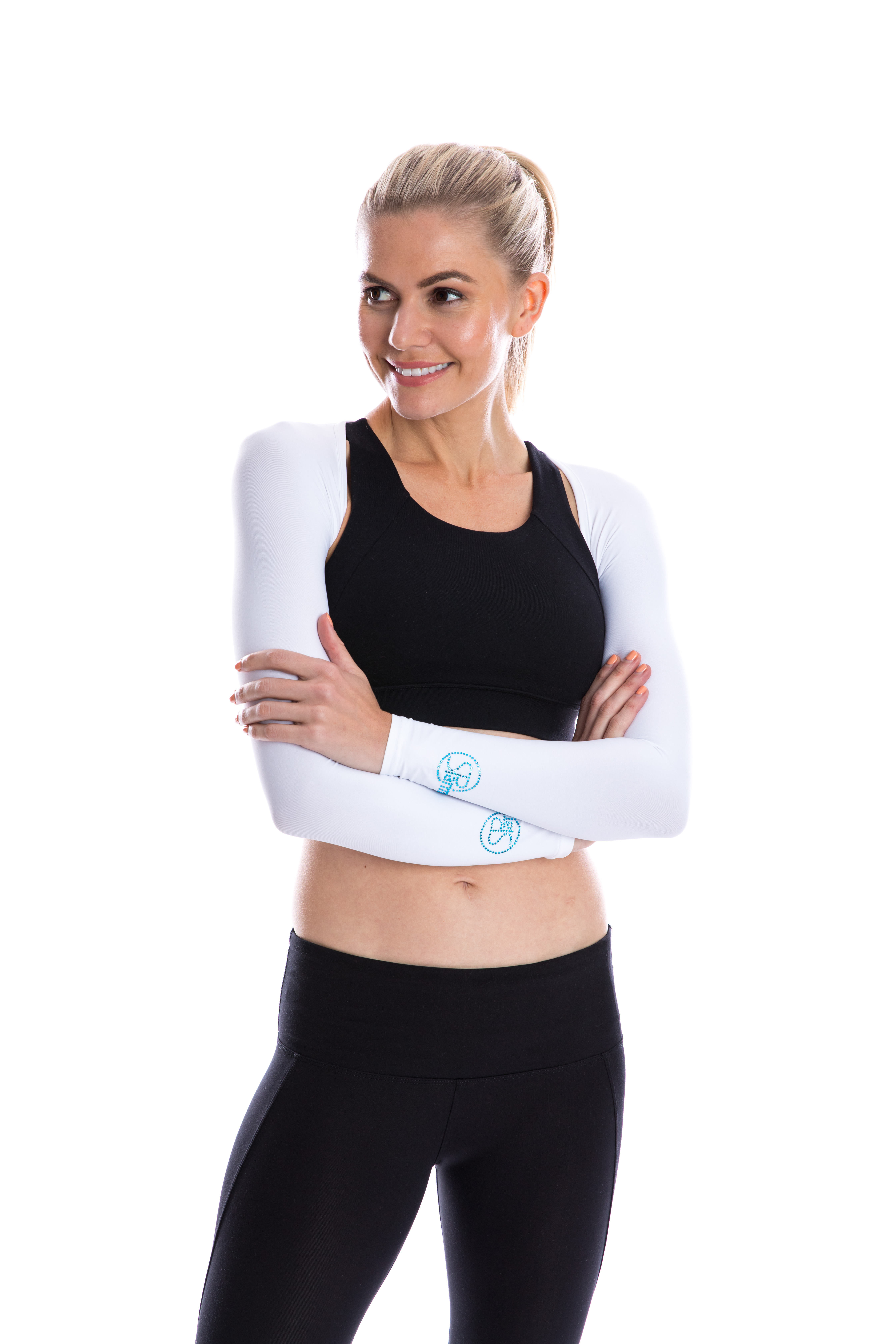 SUN PROTECTION SHOULDER WRAP (Shawl) Crystal Logo sparmsthailand