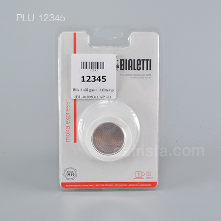 BIALETTI Blis 1 Sili Gasket + 1 Filt Plate 1 Cup