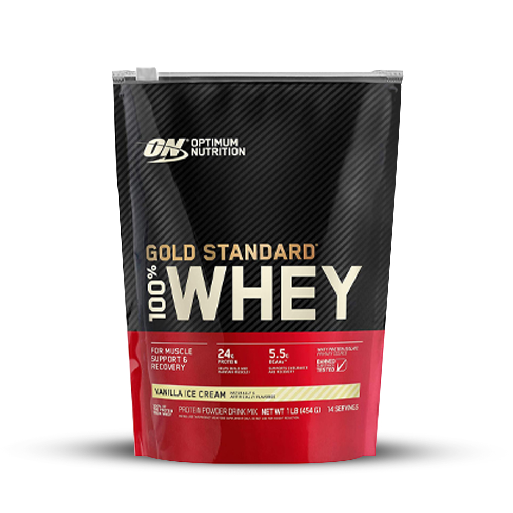 Optimum Nutrition 100% Whey Protein Gold Standard - 1 Lbs