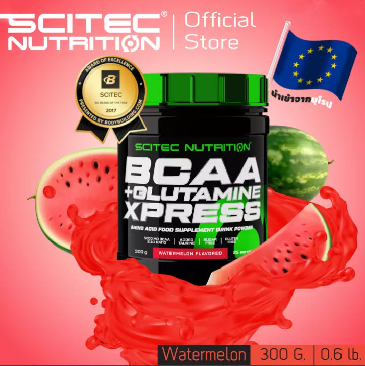 Scitec Nutrition BCAA+Glutamine Xpress Watermelon 300g