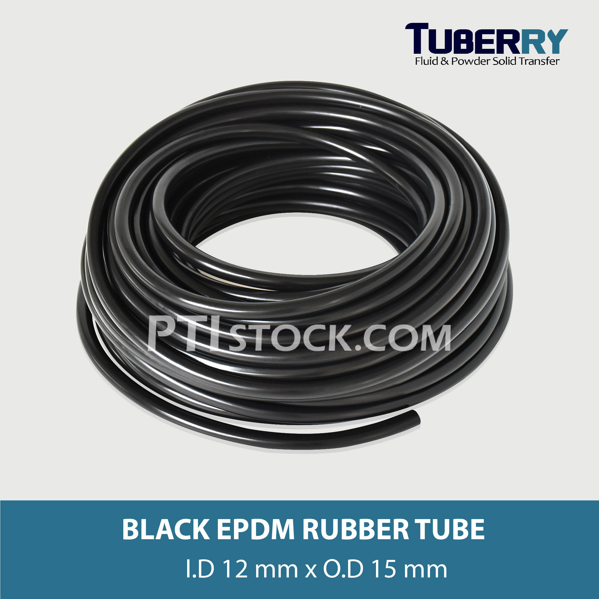 EPDM Rubber Tube I.D 12 X O.D 15 mm. Tel 022577154 MB 0621515494