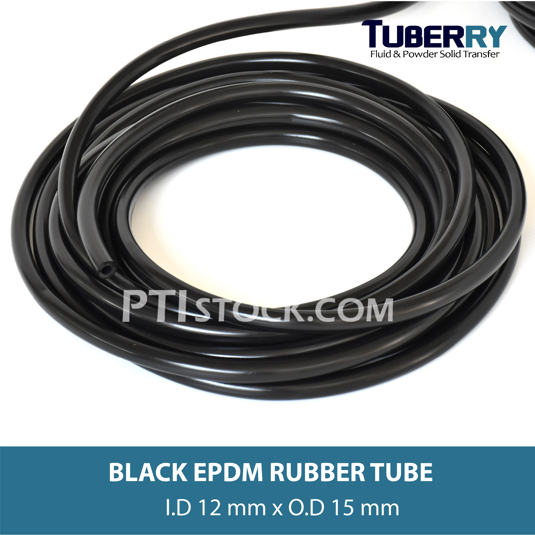 EPDM Rubber Tube I.D 12 X O.D 15 mm. Tel 022577154 MB 0621515494