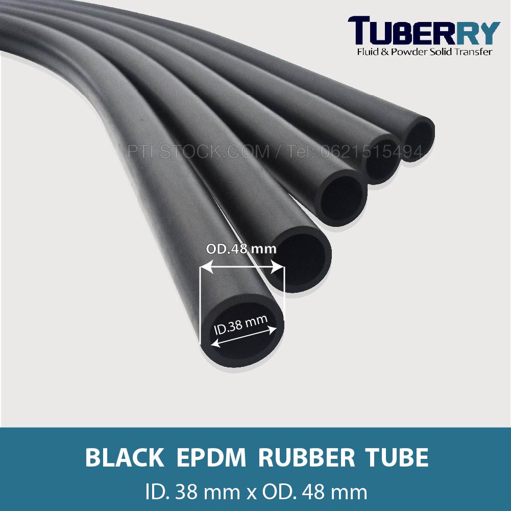 EPDM Rubber Tube I.D 38 X O.D 48 mm Tel 022577154 LINE ptirubbe