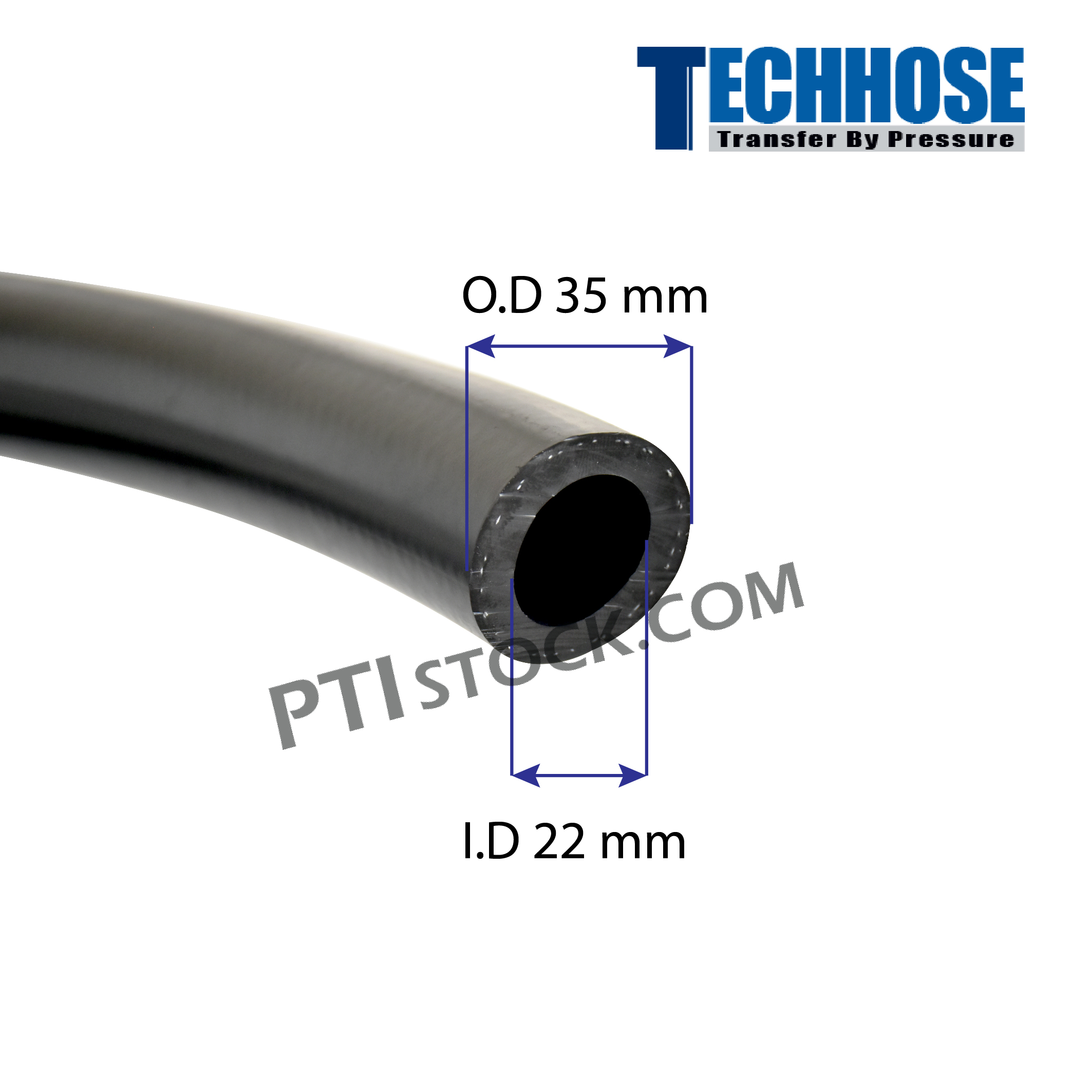 Reinforced Rubber Hose I.D 22 X O.D 35 mm Tel 0621515494 LINE