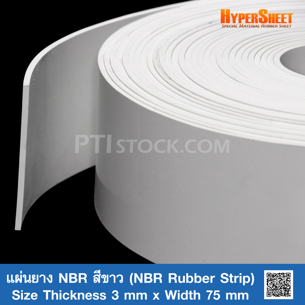 White Nbr Rubber Sheet Mm Nbr Rubber Strip Ptistock