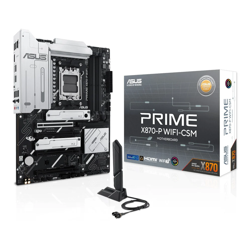 【新品未開封】ASUS PRIME X870-P WIFI-CSM ASUS MOTHERBOARD PRIME X870P WIFI CSM (90MB1IS0)