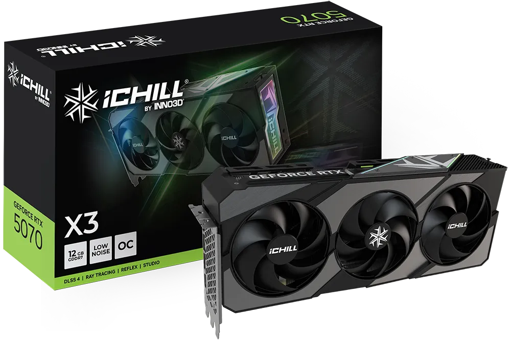 INNO3D GEFORCE RTX5070TI ICHILL X3 16GB GDDR7