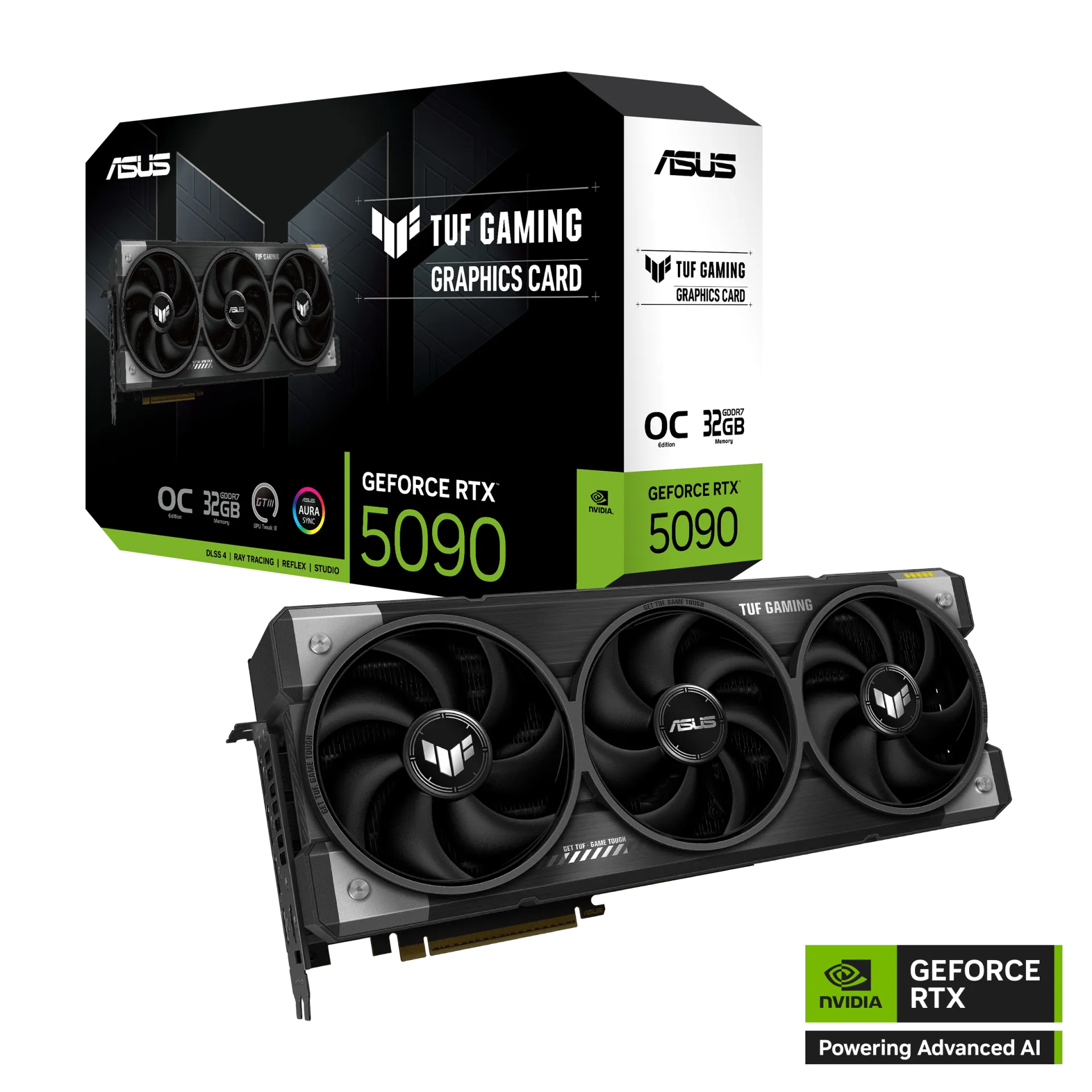 ASUS TUF RTX5090 OC 32GB GDDR7 Graphics Card
