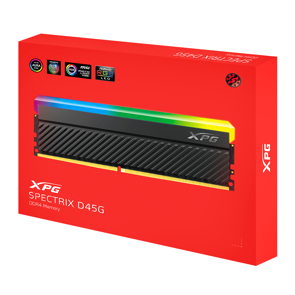 XPG デスクトップPC メモリ SPECTRIX D45G DDR4 RGBライティング PC4