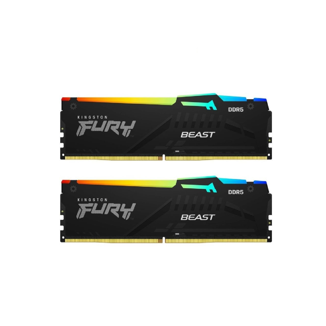 PC DDR5 32GB 5200MT/s CL40 KINGSTON FURY BEAST RG (KF552C40BBAK2-32)