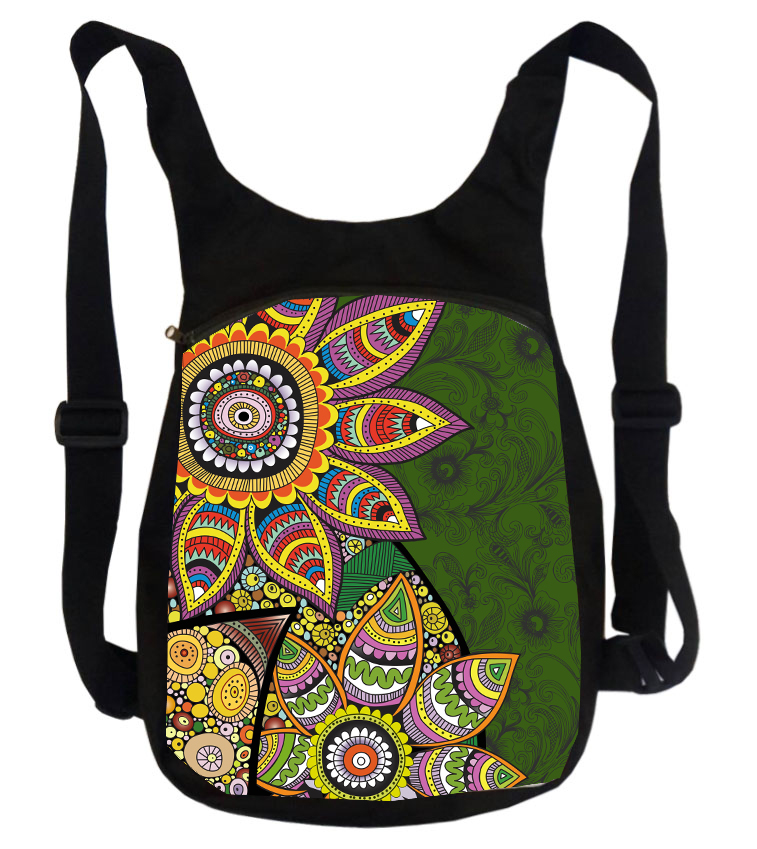 Flat Backpack / Daily backpack / ฺBackpacks / Canvas Backpacks
