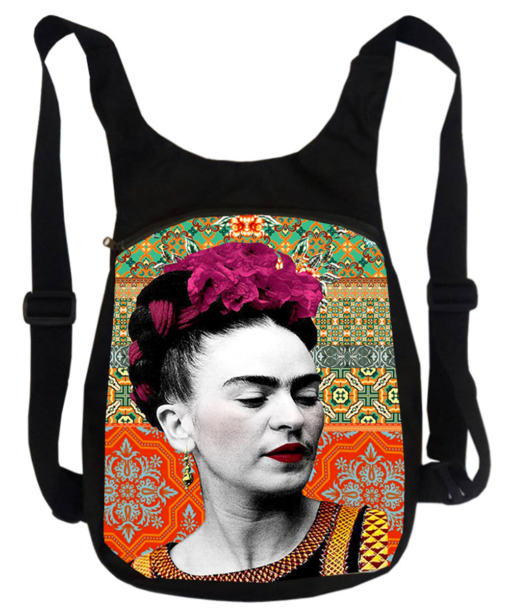 Frida backpack / Flat Backpack / Daily backpack / ฺBackpacks / Canvas Backpacks