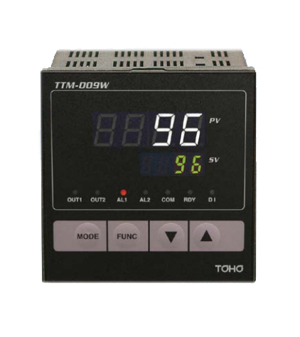 TOHO TTM-009W-R-A เครื่องควบคุมอุณหภูมิแบบดิจิตอล Digital Temperature Controller (Size 96x96 mm.) (Output Relay) @ ราคา