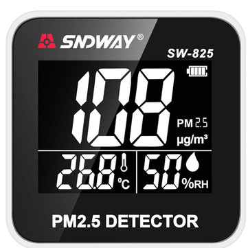 Sndway SW-825 เครื่องวัดคุณภาพอากาศ PM2.5 DETECTOR @ ราคา
