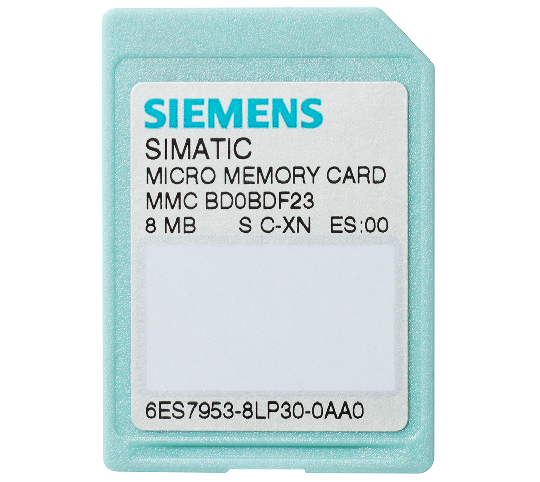 6ES7953-8LP31-0AA0 เมมโมรี่ Siemens PLC Expansion Module Memory Card 3.3 V dc Memory 8 MB   / ราคา