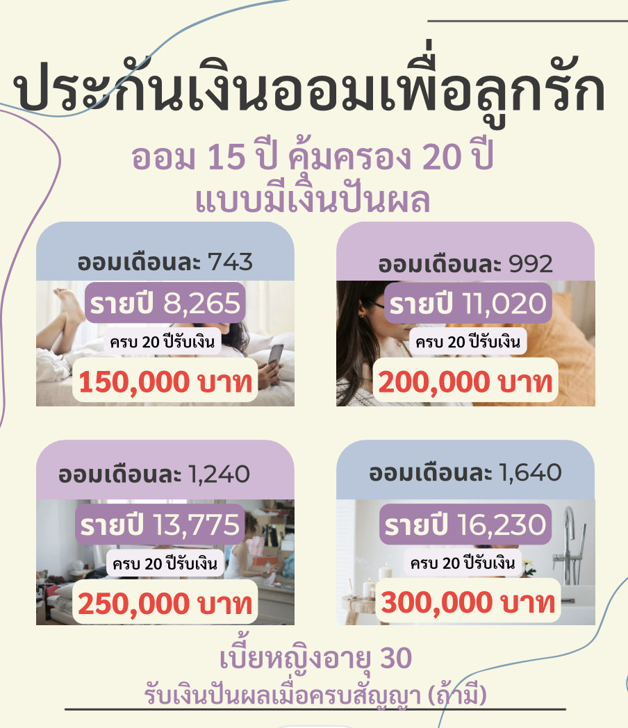 ออมเพื่อลูก ออมเพื่อลูก