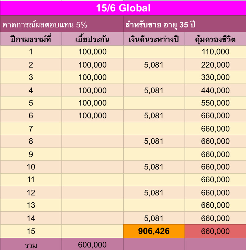 ประกันสะสมทรัพย์ควบการลงทุน ประกันสะสมทรัพย์ควบการลงทุน