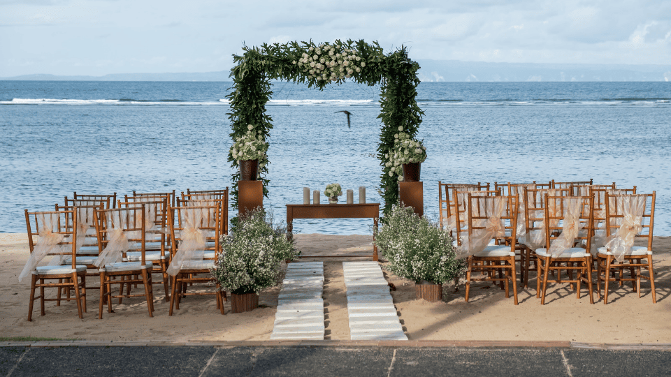 Beach wedding