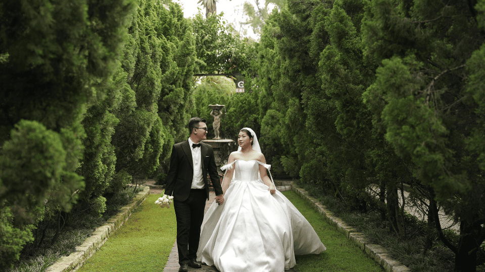 Outdoor wedding