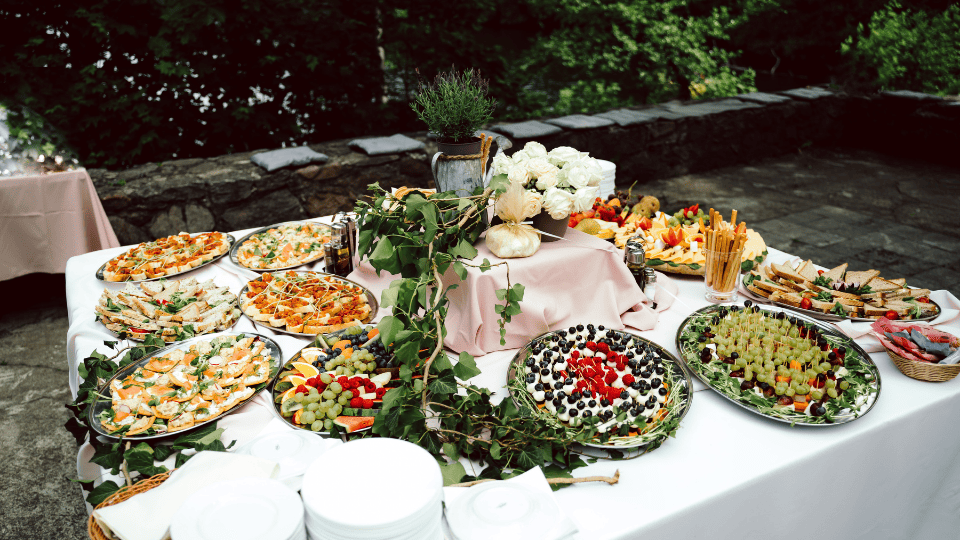 Outdoor wedding