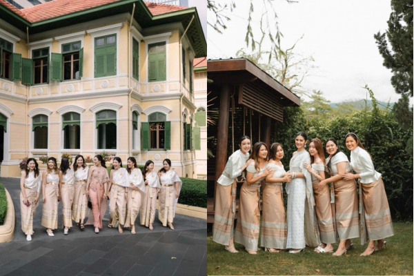 ชุดเพื่อนเจ้าสาว ชุดเพื่อนเจ้าสาว