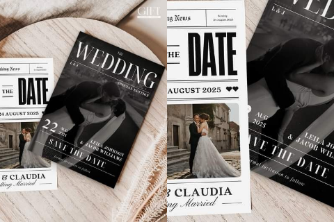 การ์ดแต่งงาน การ์ดแต่งงาน