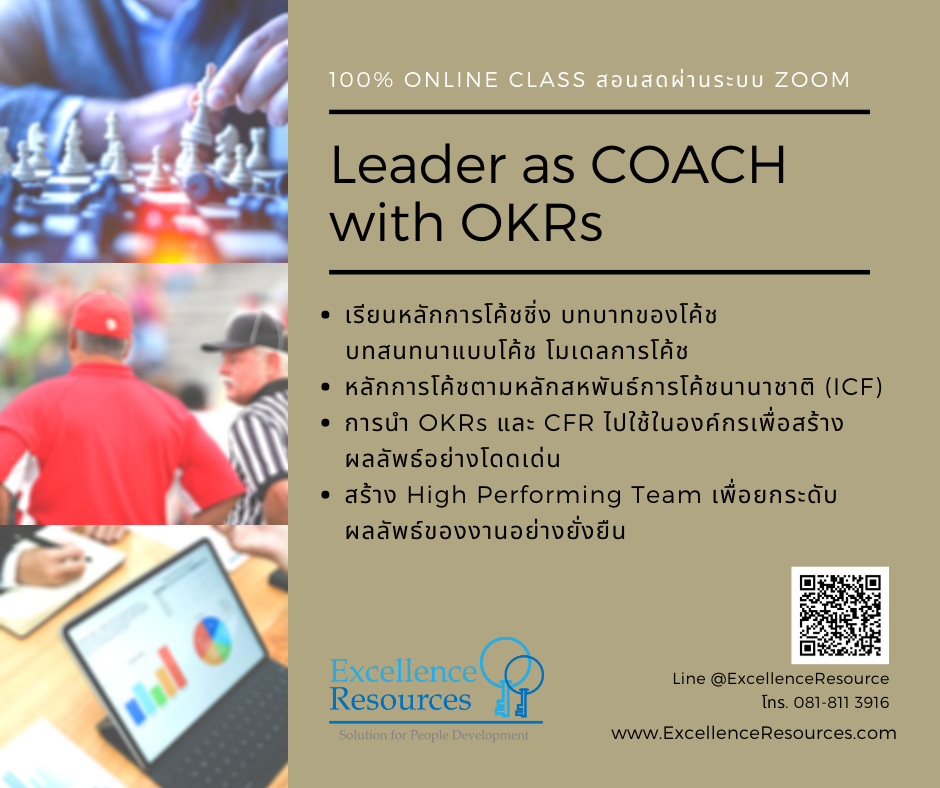 Leader as COACH with OKRs 