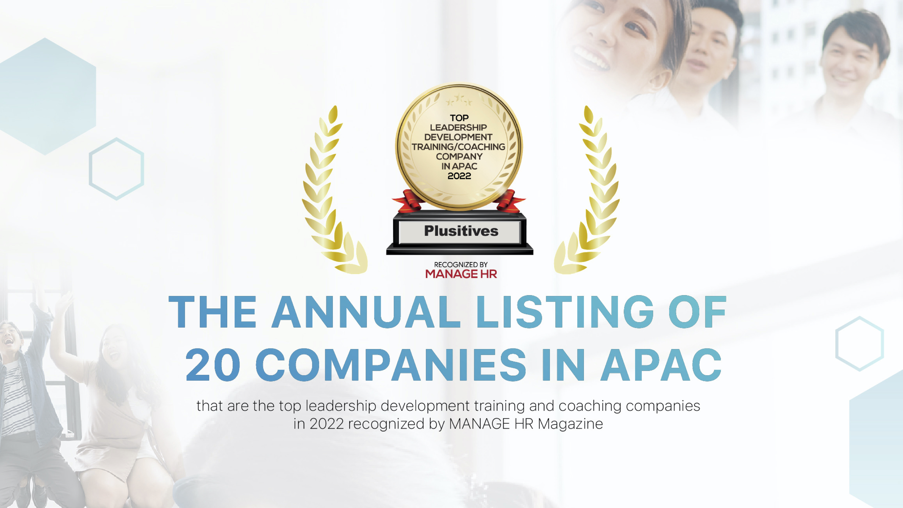 The Annual Listing Of  20 Companies in APAC
