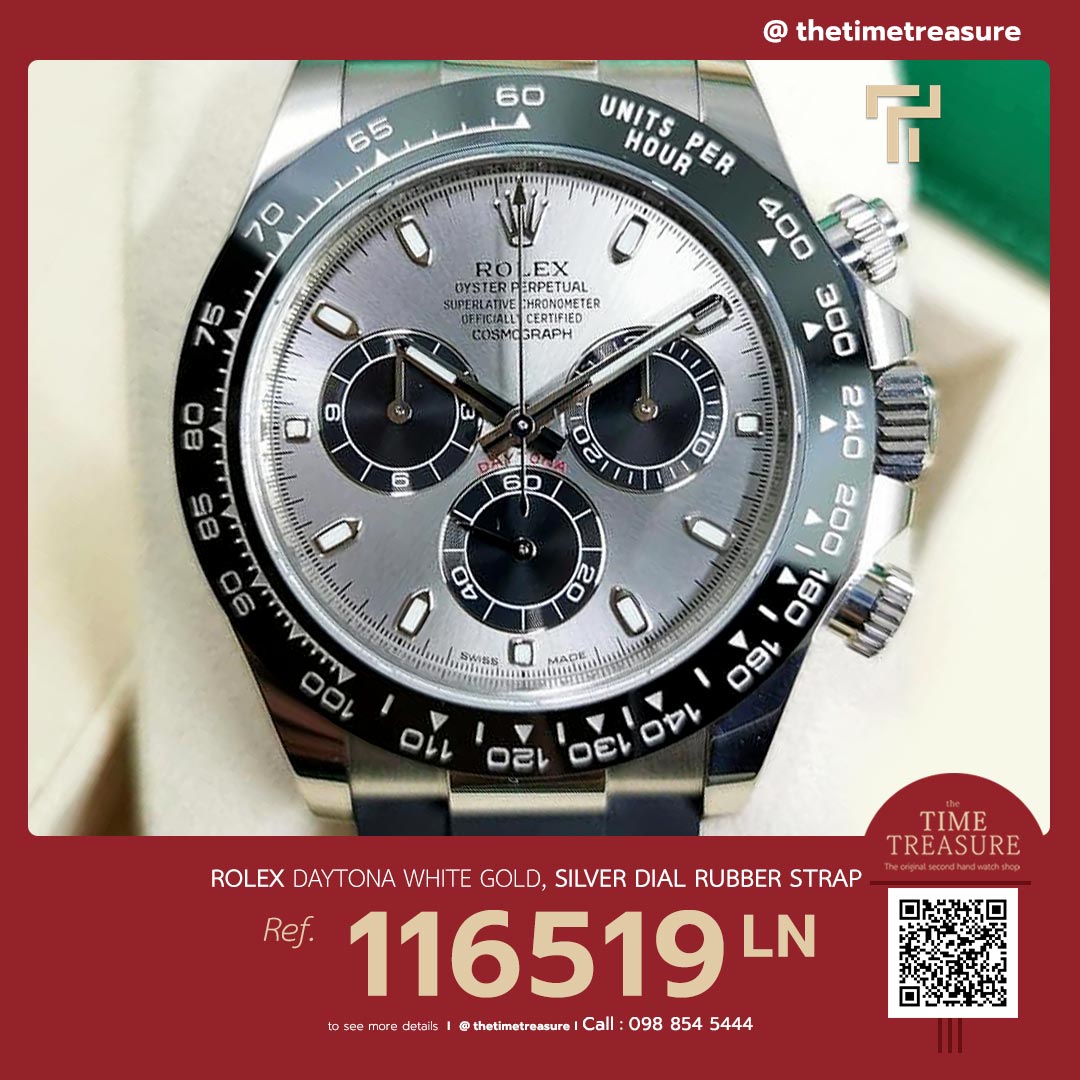 Rolex Daytona 116519LN White Gold 