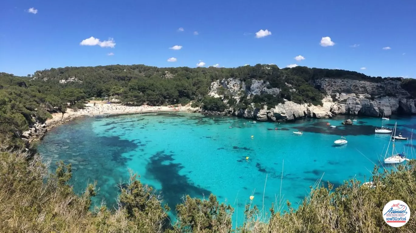 ชายหาด Cala Macarella, เมนอร์กา สเปน