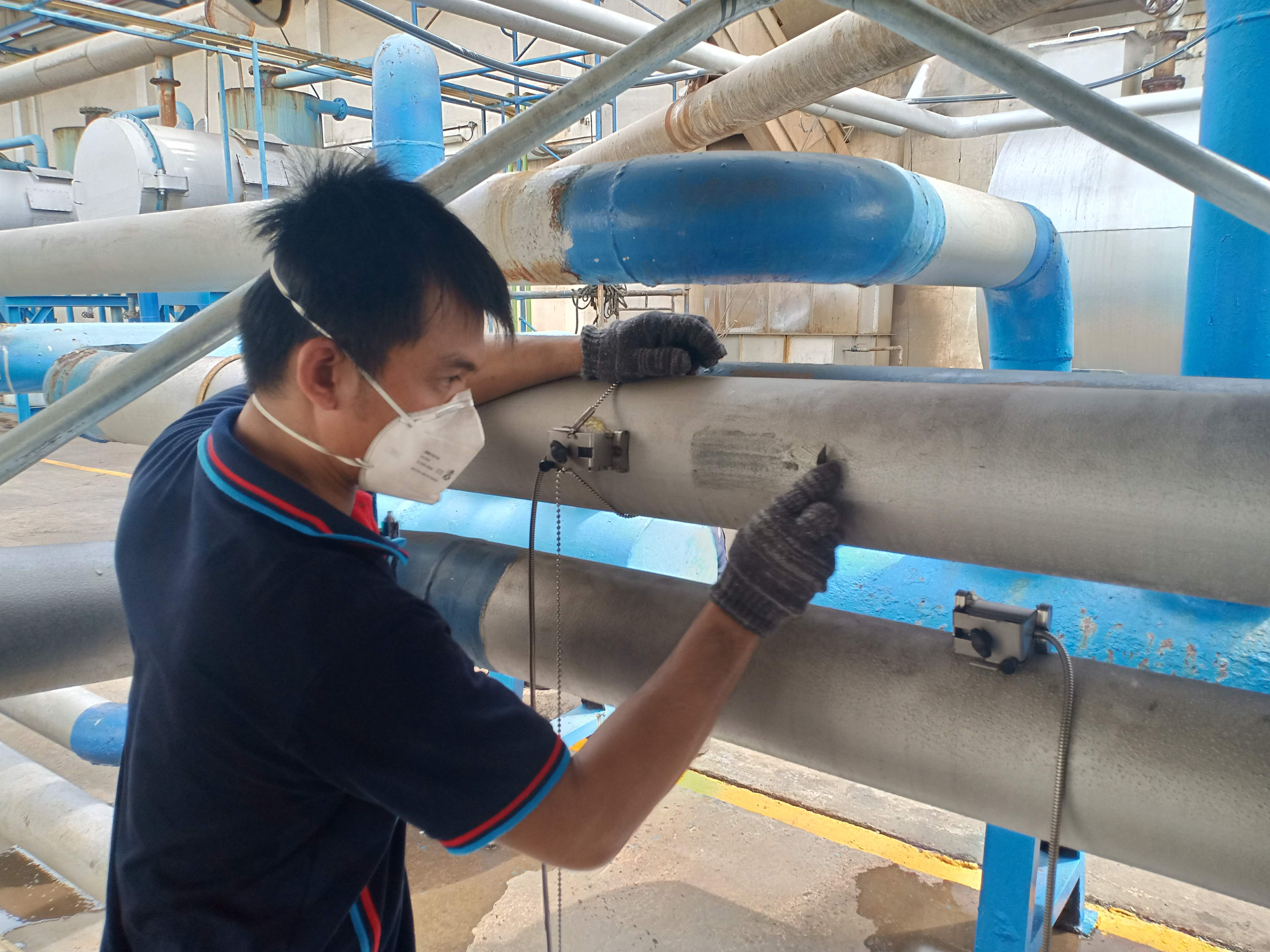 ตรวจวัดอัตราการไหลของน้ำเย็น