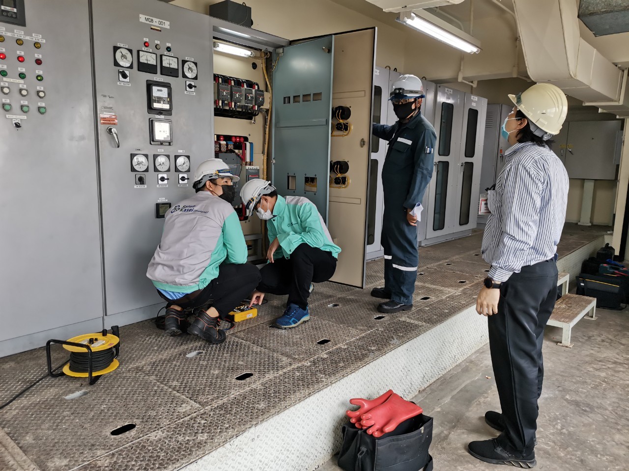 ติดตั้งเครื่องมือบันทึกปริมาณการใช้พลังงานไฟฟ้า