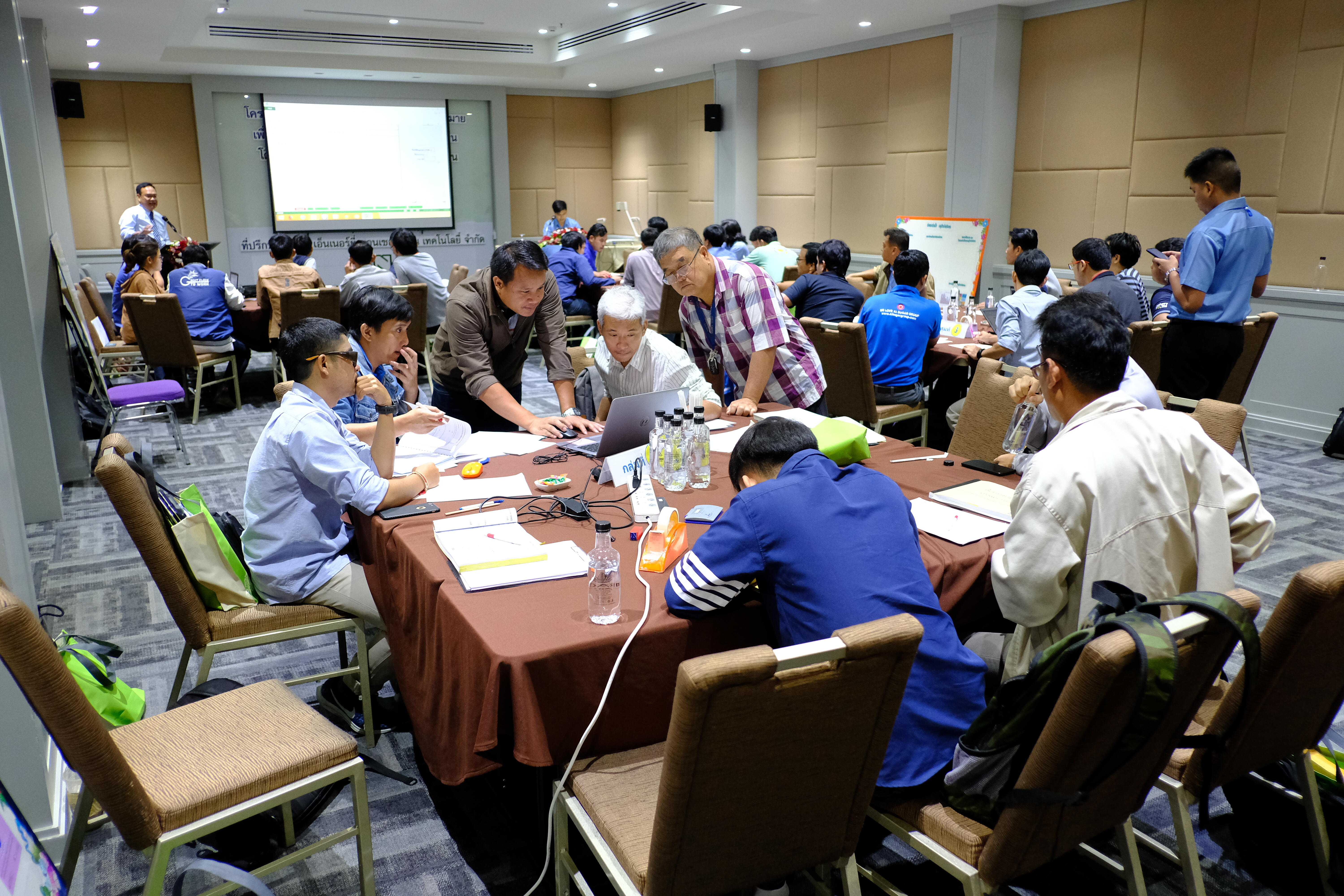 จัดฝึกอบรม สัมนา พลังงาน จิตสำนึก สอนทำระบบการจัดการพลังงาน ตรวจวัดค่าพลังงาน training energy