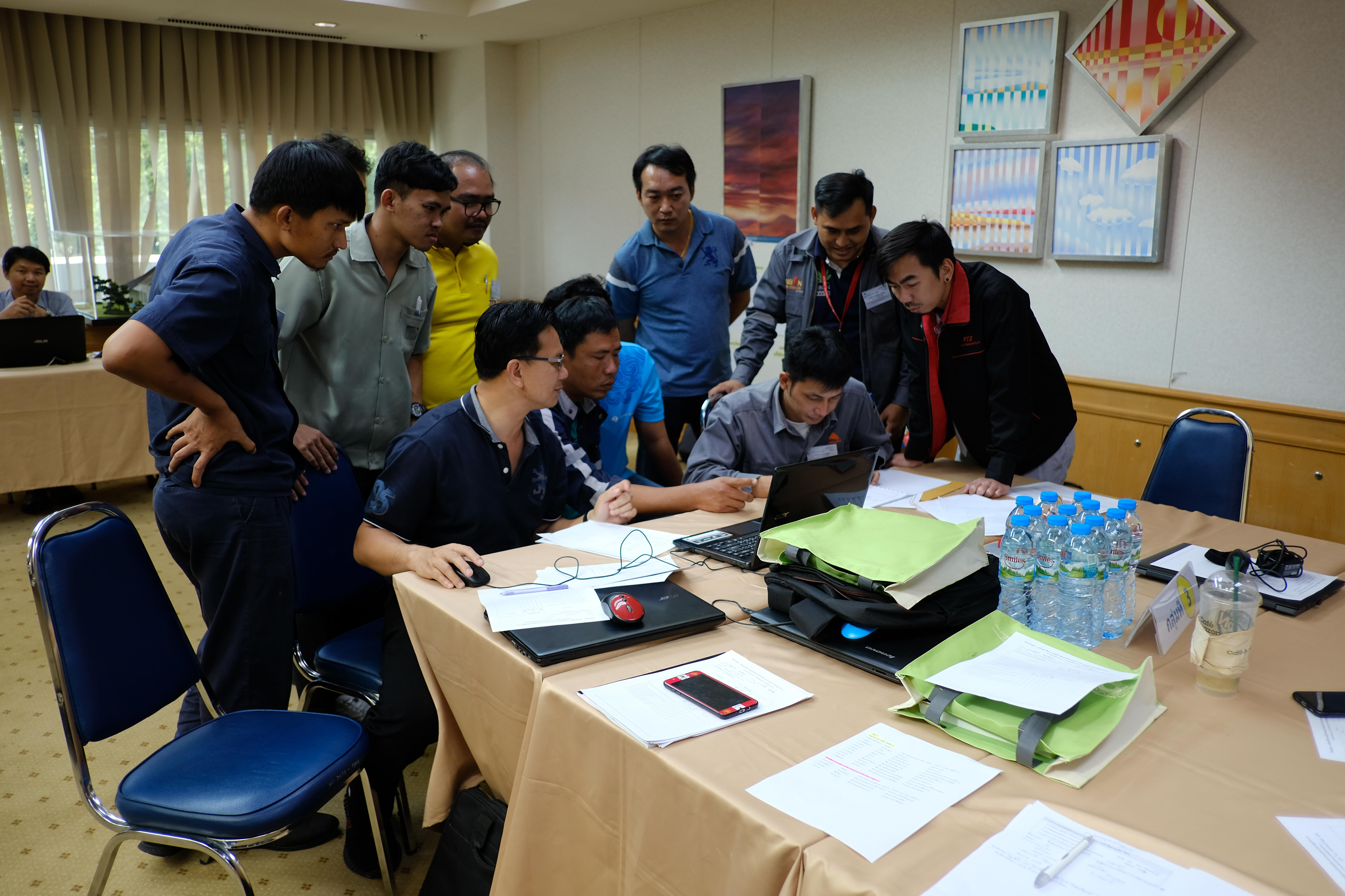 จัดฝึกอบรม สัมนา พลังงาน จิตสำนึก สอนทำระบบการจัดการพลังงาน ตรวจวัดค่าพลังงาน training energy