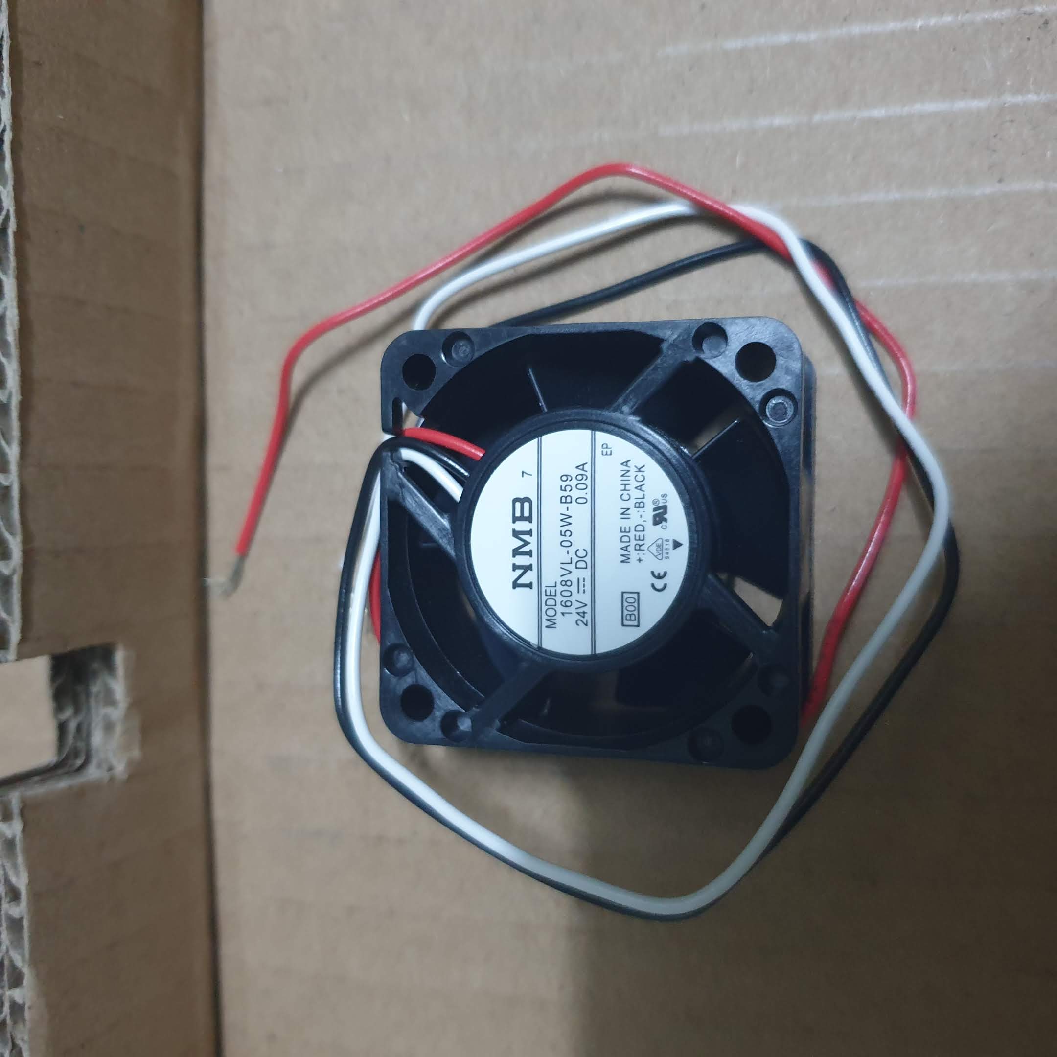 NMB Cooling Fans – 1608KL-05W-B39 / B59 & 2406KL-05W-B59 – New In Box