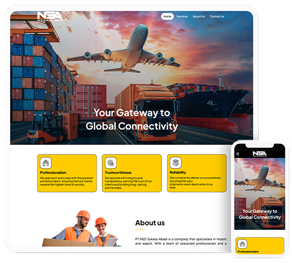 Import export company website