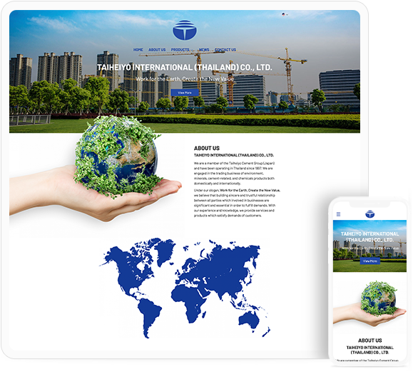 Taiheiyo International (Thailand) Co., Ltd. Website