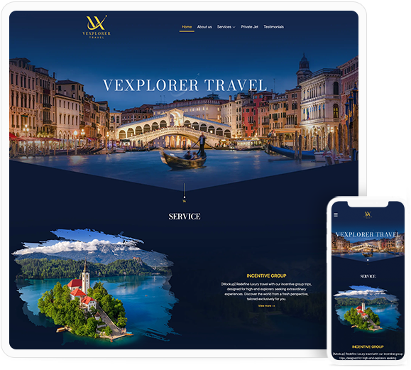 เว็บไซต์ vexplorertravel ให้บริการด้านการท่องเที่ยวแบบครบวงจร