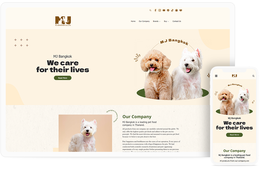 Pet shop Website