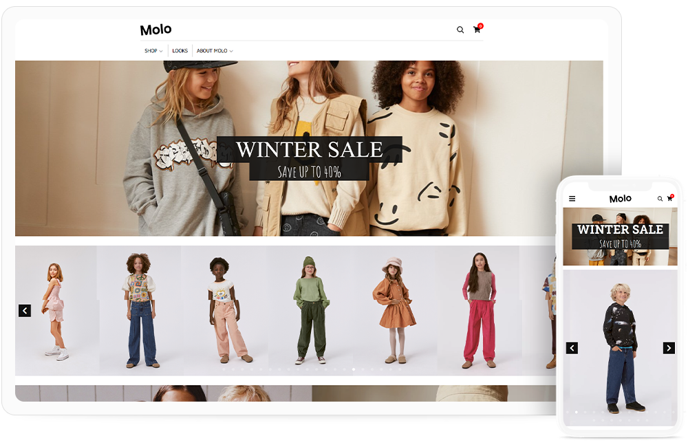 Children s Clothing Line Website