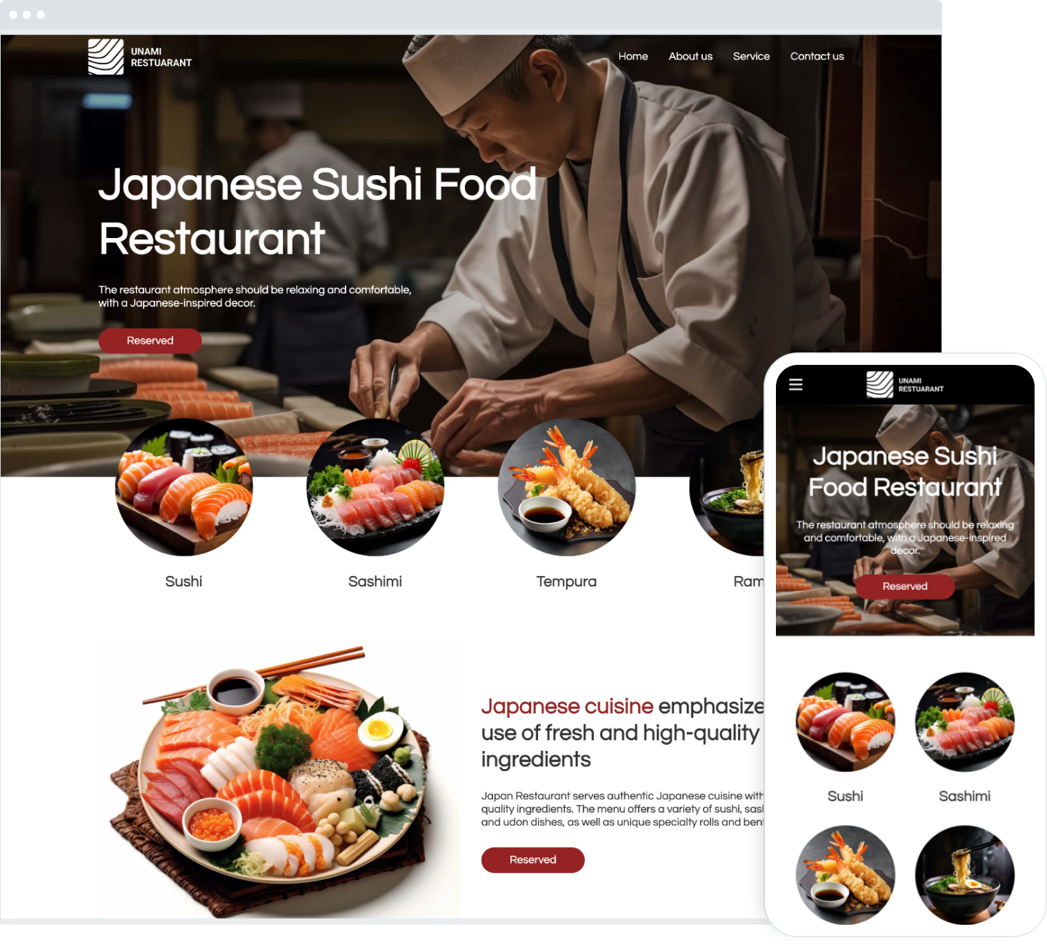 Japanese Sushi 