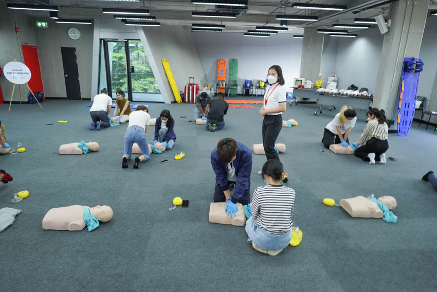 ปฐมพยาบาล cpr aed