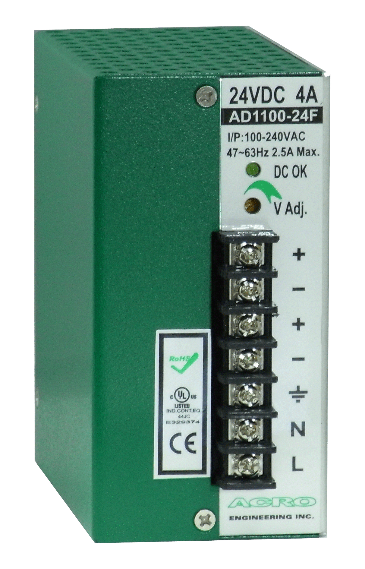 AD1100F SeriesDIN Rail Mounting Power Supply