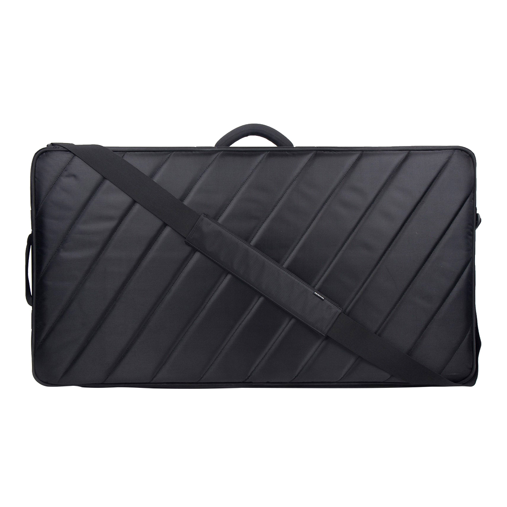 Mono Pedalboard Large, Silver and Pro Accessory Case 2.0, Black