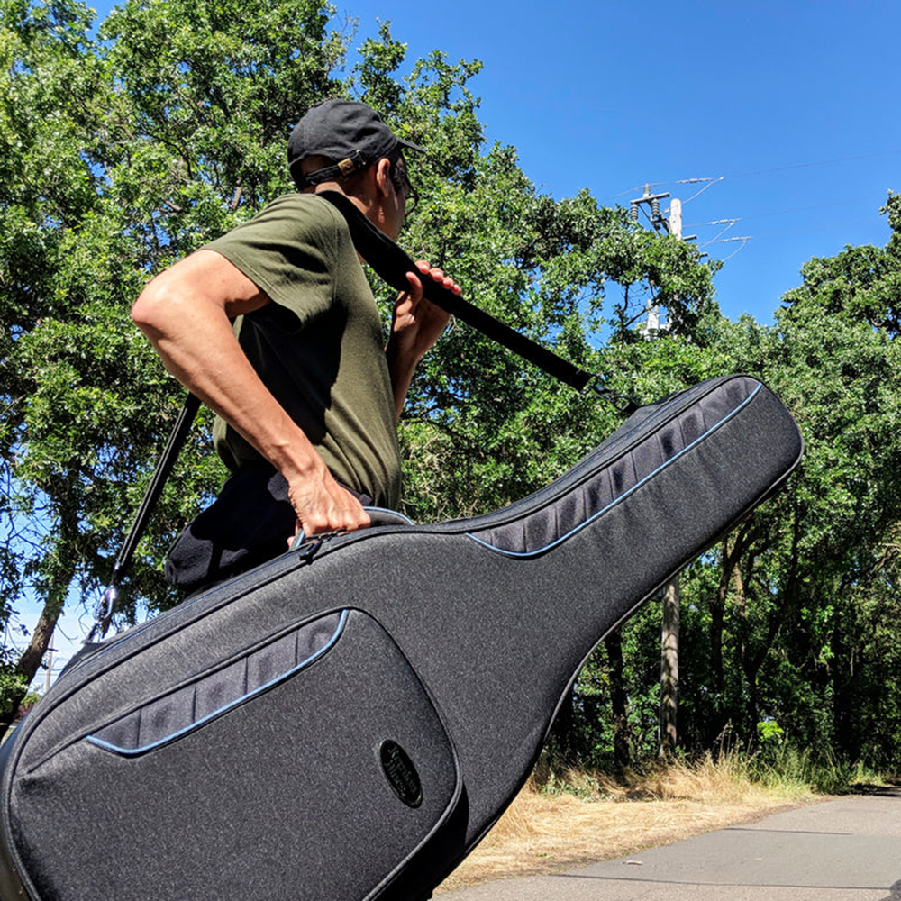 Reunion Blues Continental Voyager Double Electric Bass Guitar Case